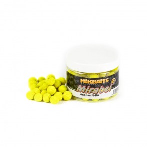 MIKBAITS Mirabel Fluo boilie 150ml Ananas N-BA 12mm